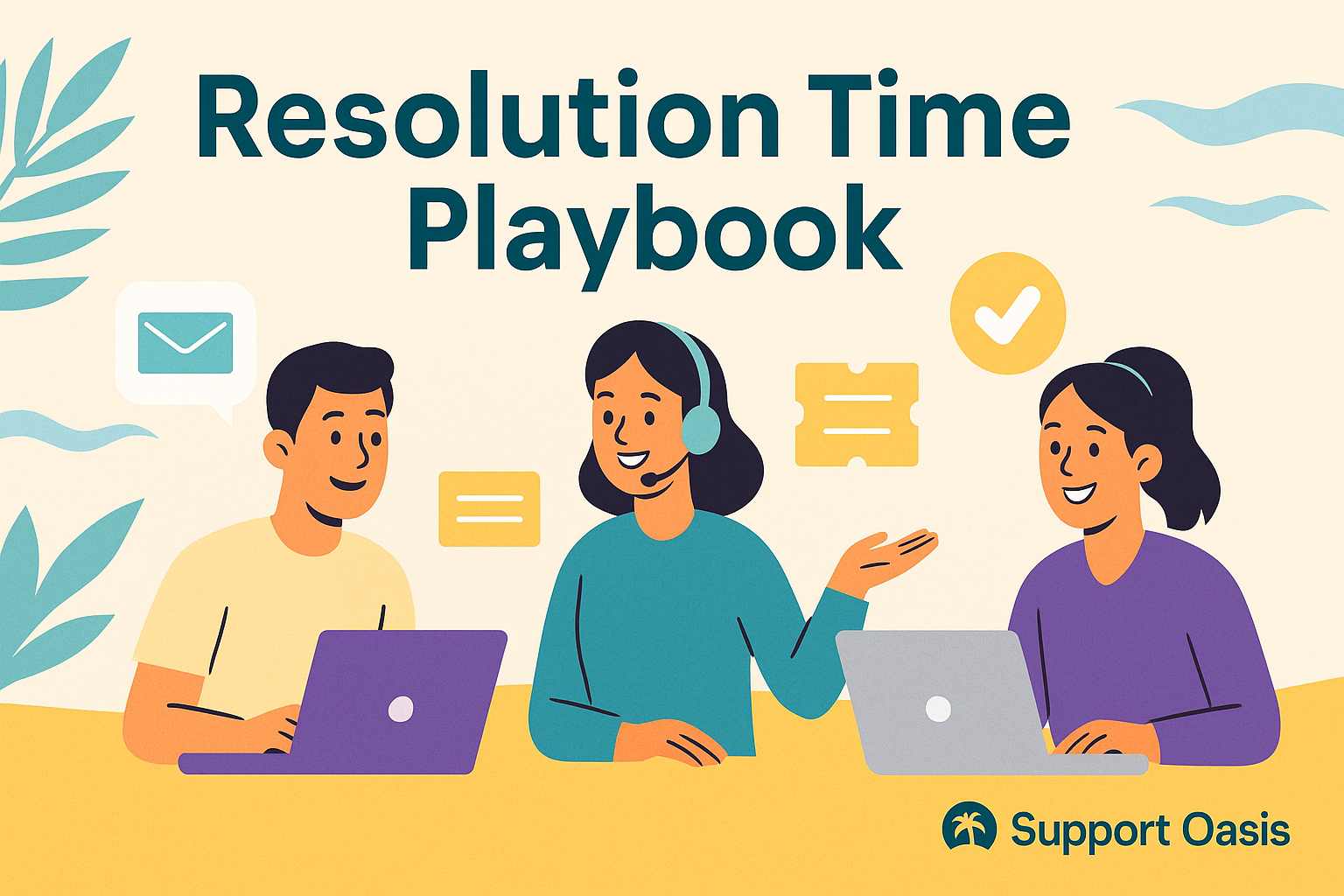 Happy team to reduce resolution time using scoped updates and clean handoff checklists.